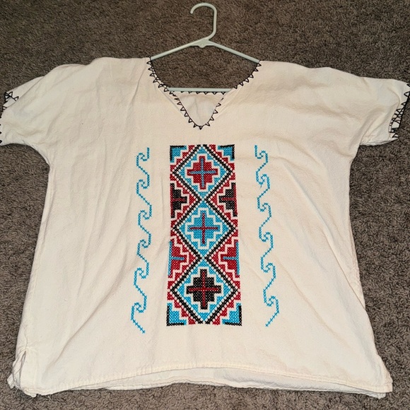 Be of a mind Aztec style unique stitching - Picture 1 of 1